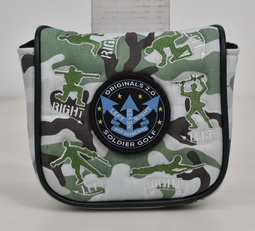 Originals Spider Mallet Putterin suojus, Soldier Golf