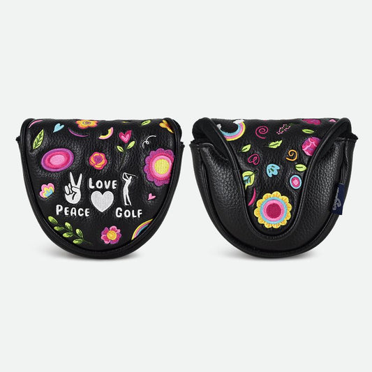 Originals Mallet Putterin suojus, Peace, Love and Golf