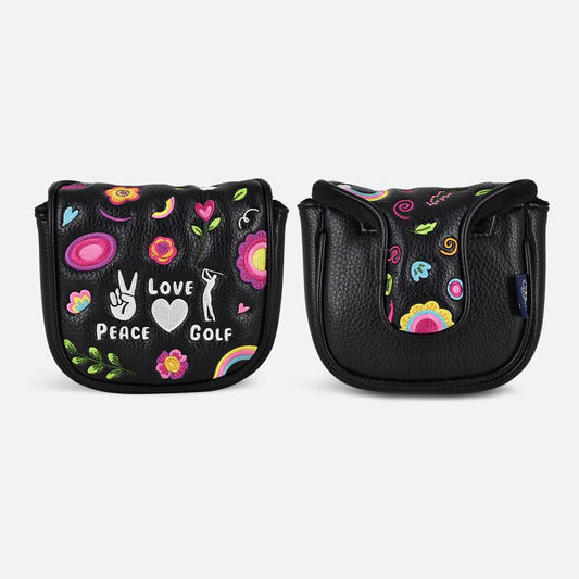 Originals Spider Mallet Putterin suojus, Peace, Love and Golf