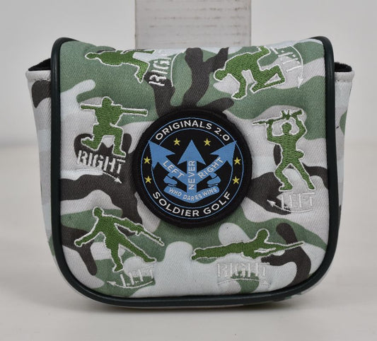 Originals Spider Mallet Putterin suojus, Soldier Golf